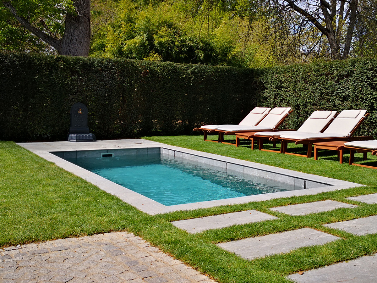 Mini-piscine à fond mobile de BE PISCINE