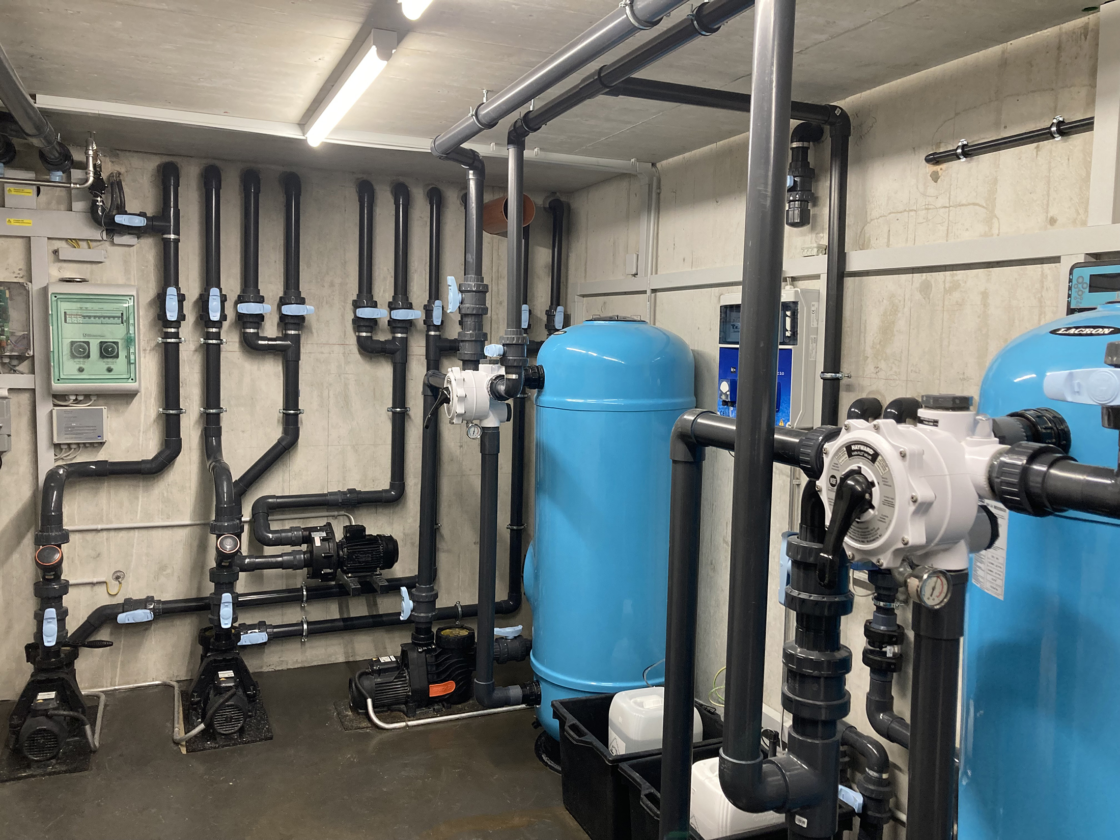 local technique filtration bepiscines suisse